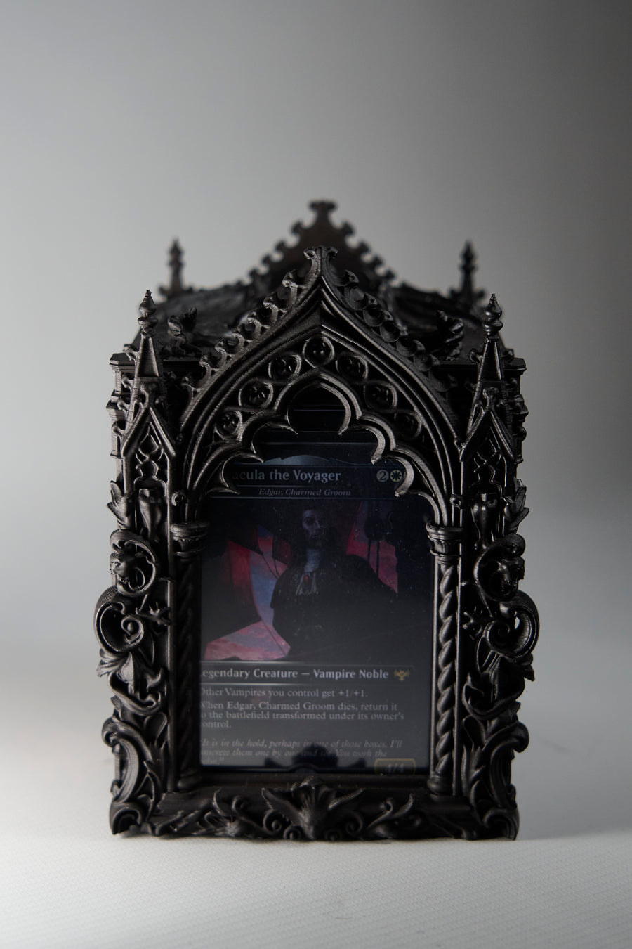 MTG Premium Vampir-Commander Deckbox - Handbemalt