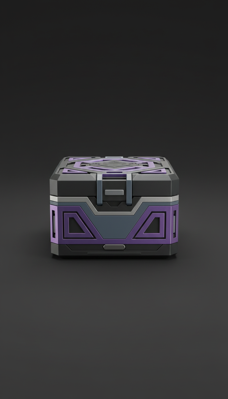 Deckbox aus Arcane-Schiefergrau