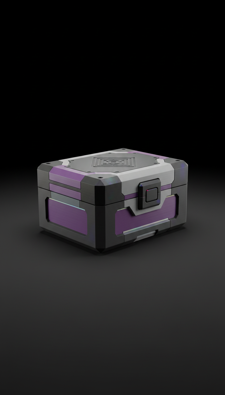 Deckbox aus Obsidian-Nachtmatte